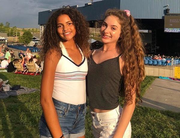 Kara Wrice (left) and her friend Alexis Romano, who created the GoFundMe in Kara's memory after her passing