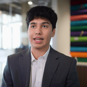 Cboe Scholarship recipient Diego Sanchez